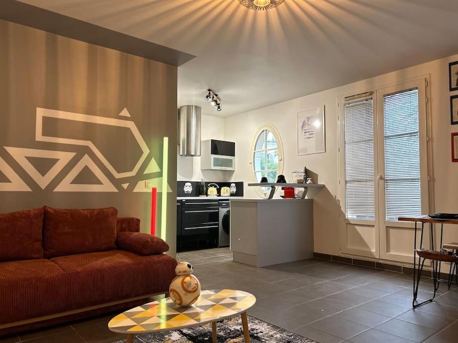 Once Upon A Time - 7Min From Disneyland - Free Private Parking - Self Checkin - Balcony - Barbecue Magny-le-Hongre Dış mekan fotoğraf